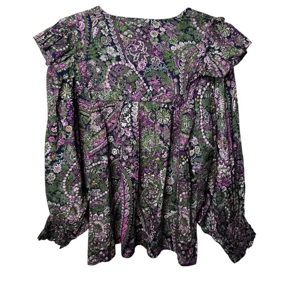 NWT Cleobella Ainsley Floral Paisley Top XL - Picture 4 of 13